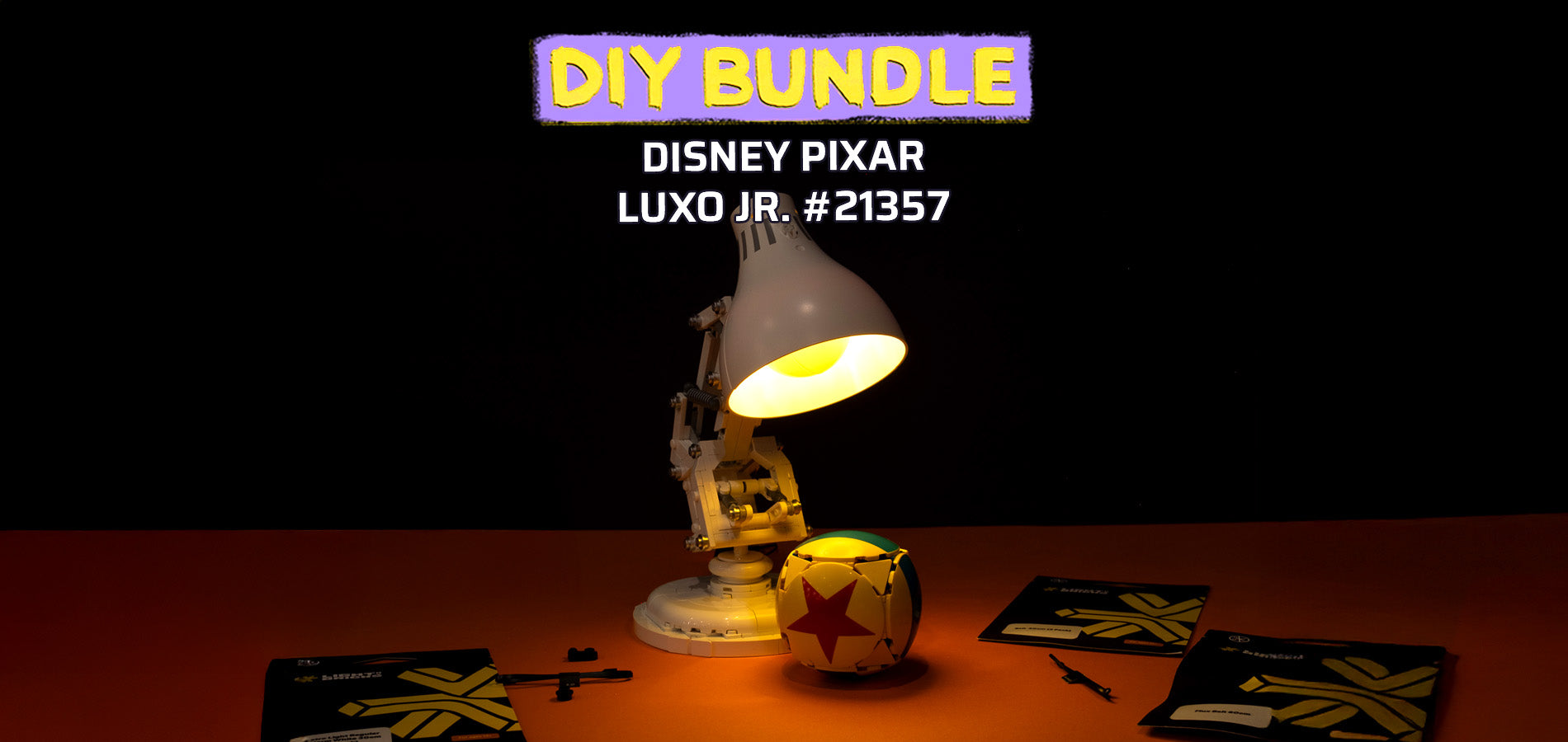 DIY Light Bundle for LEGO® Disney™ Pixar Luxo Jr. #21357 – CA