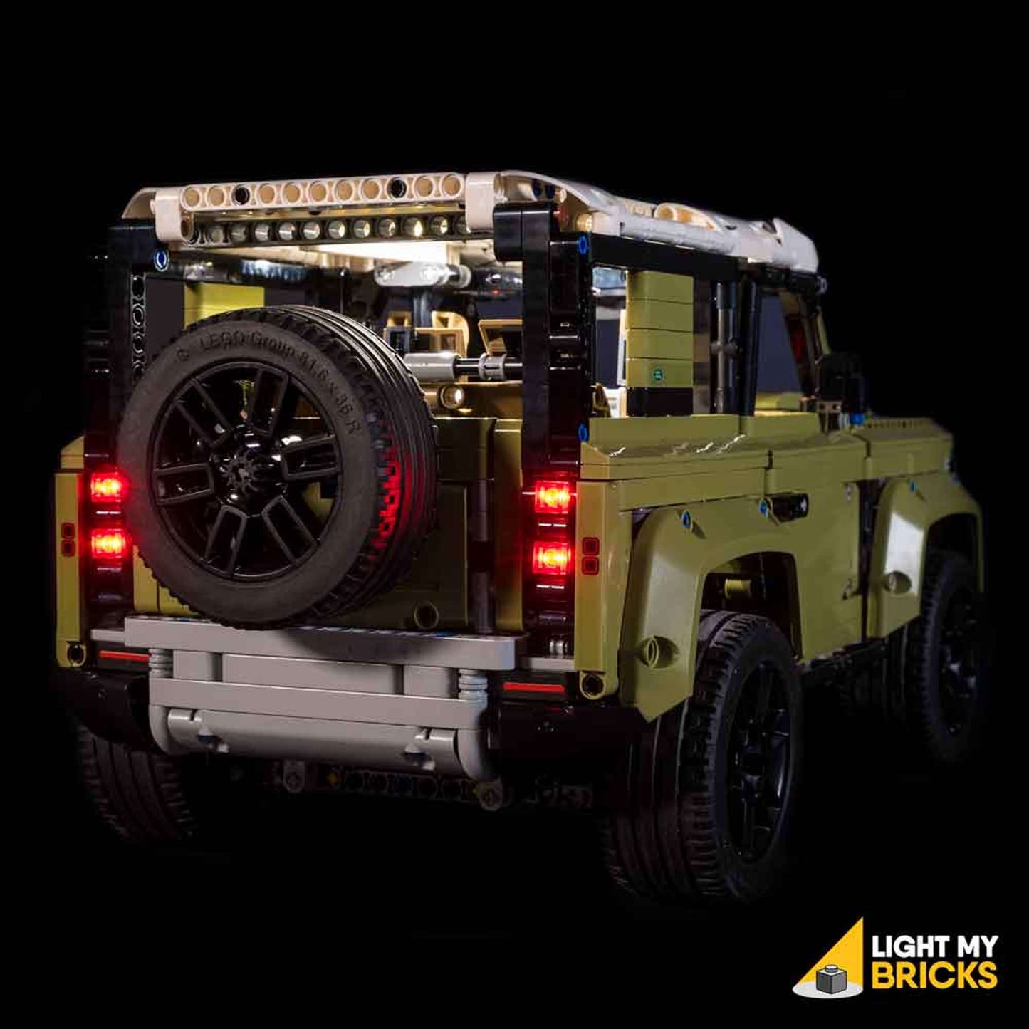 1.0 Light Kit for LEGO Land Rover Defender #42110