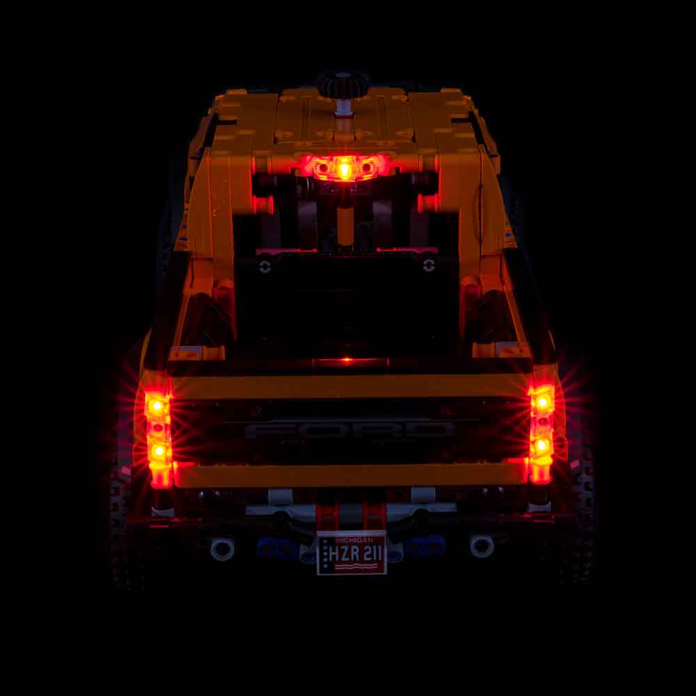 1.0 Light Kit for LEGO Ford F-150 Raptor #42126