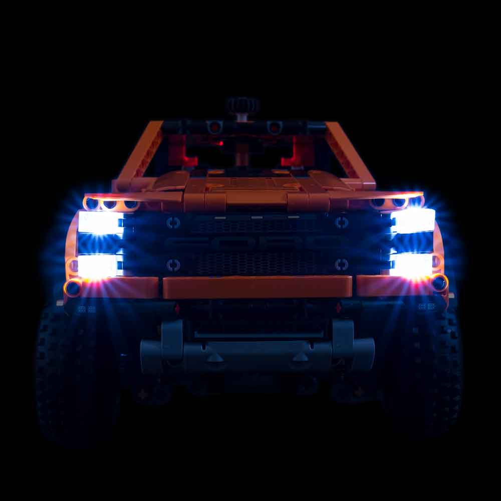 1.0 Light Kit for LEGO Ford F-150 Raptor #42126