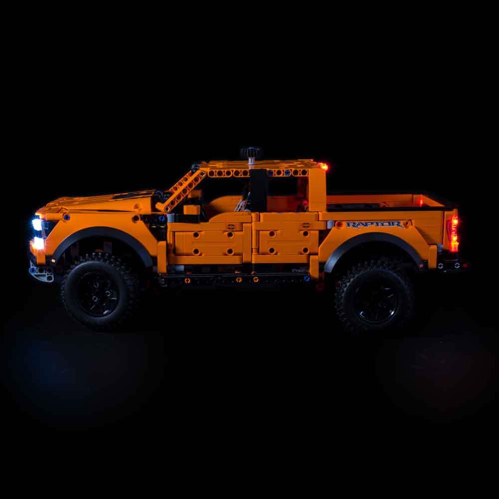 1.0 Light Kit for LEGO Ford F-150 Raptor #42126