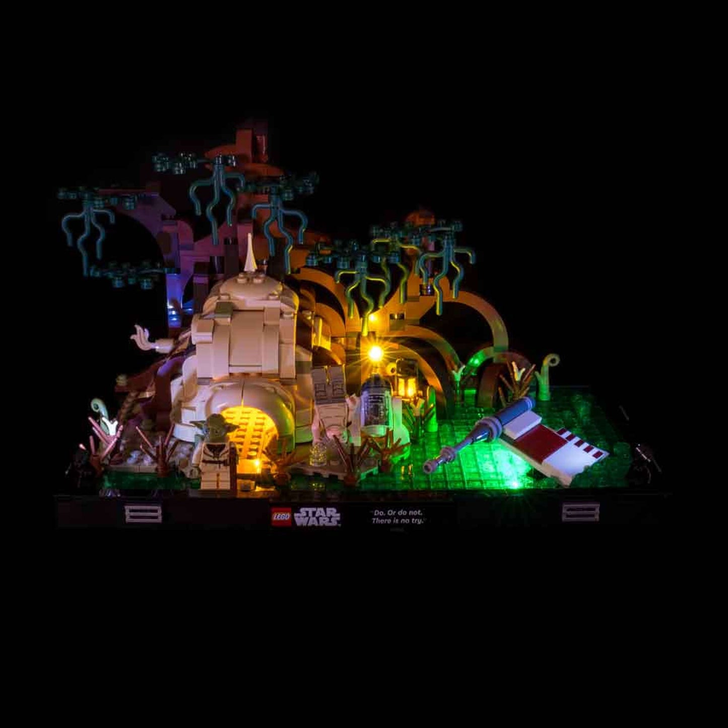 1.0 Light Kit for LEGO Dagobah Jedi Training Diorama #75330