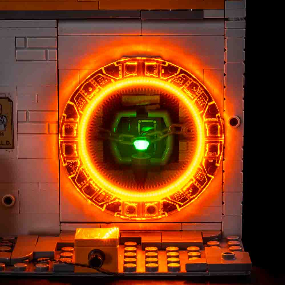 Light Ring Rotating 8x8 - Orange (2 pack)