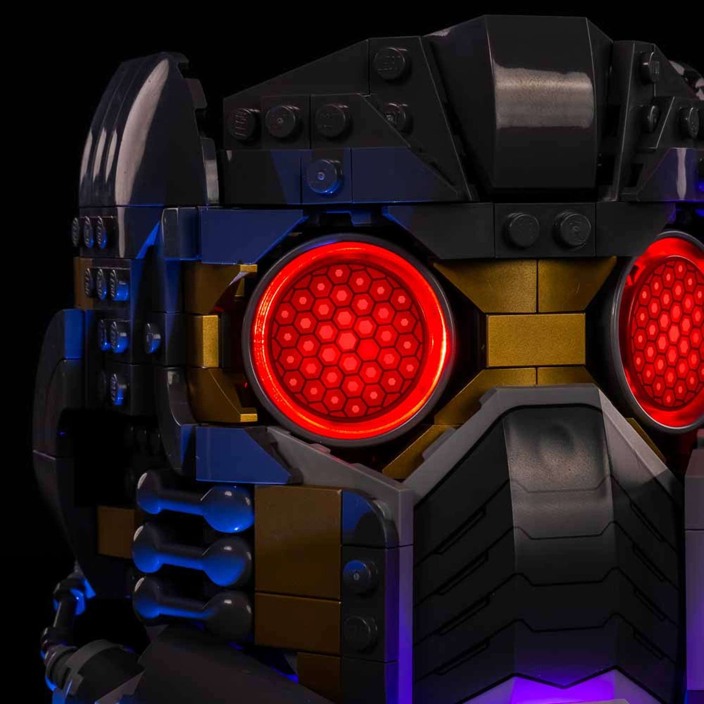 1.0 Light Kit for LEGO Marvel Star-Lord's Helmet #76251