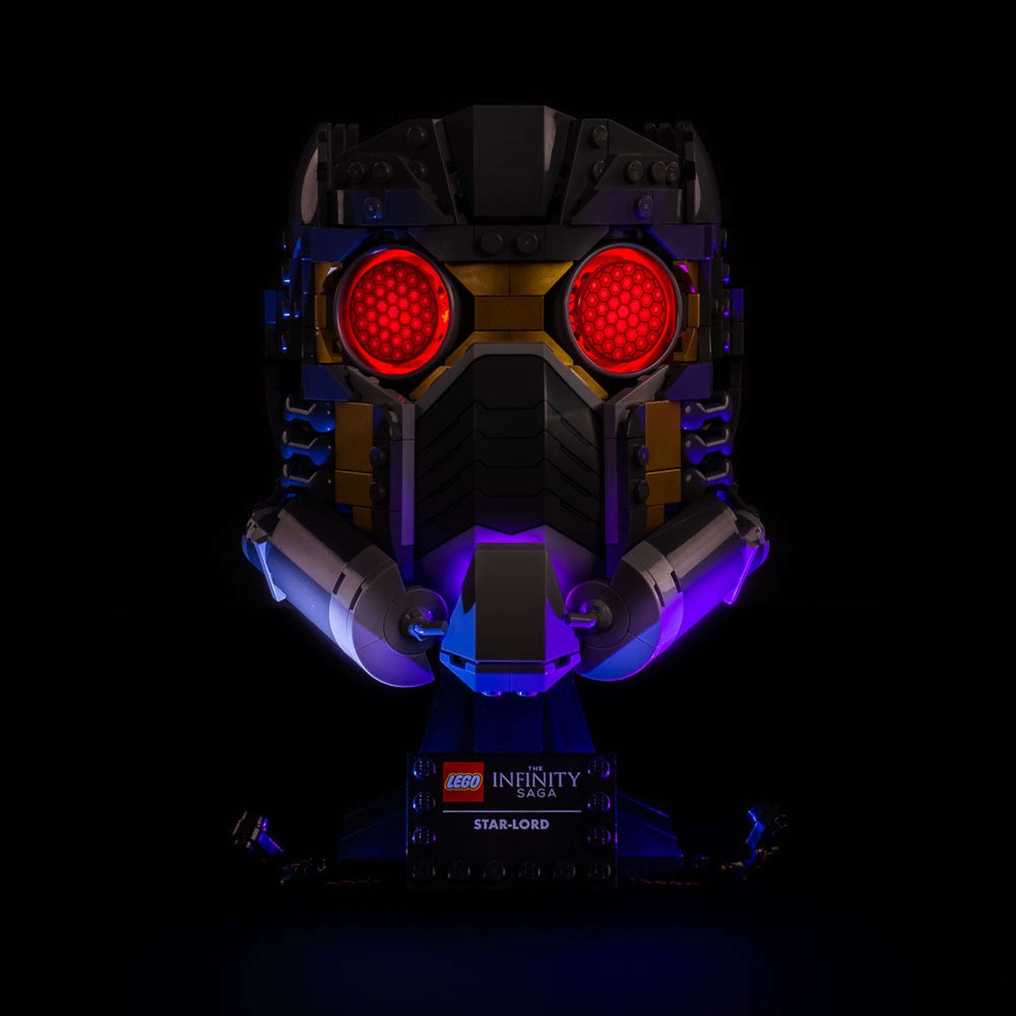 1.0 Light Kit for LEGO Marvel Star-Lord's Helmet #76251