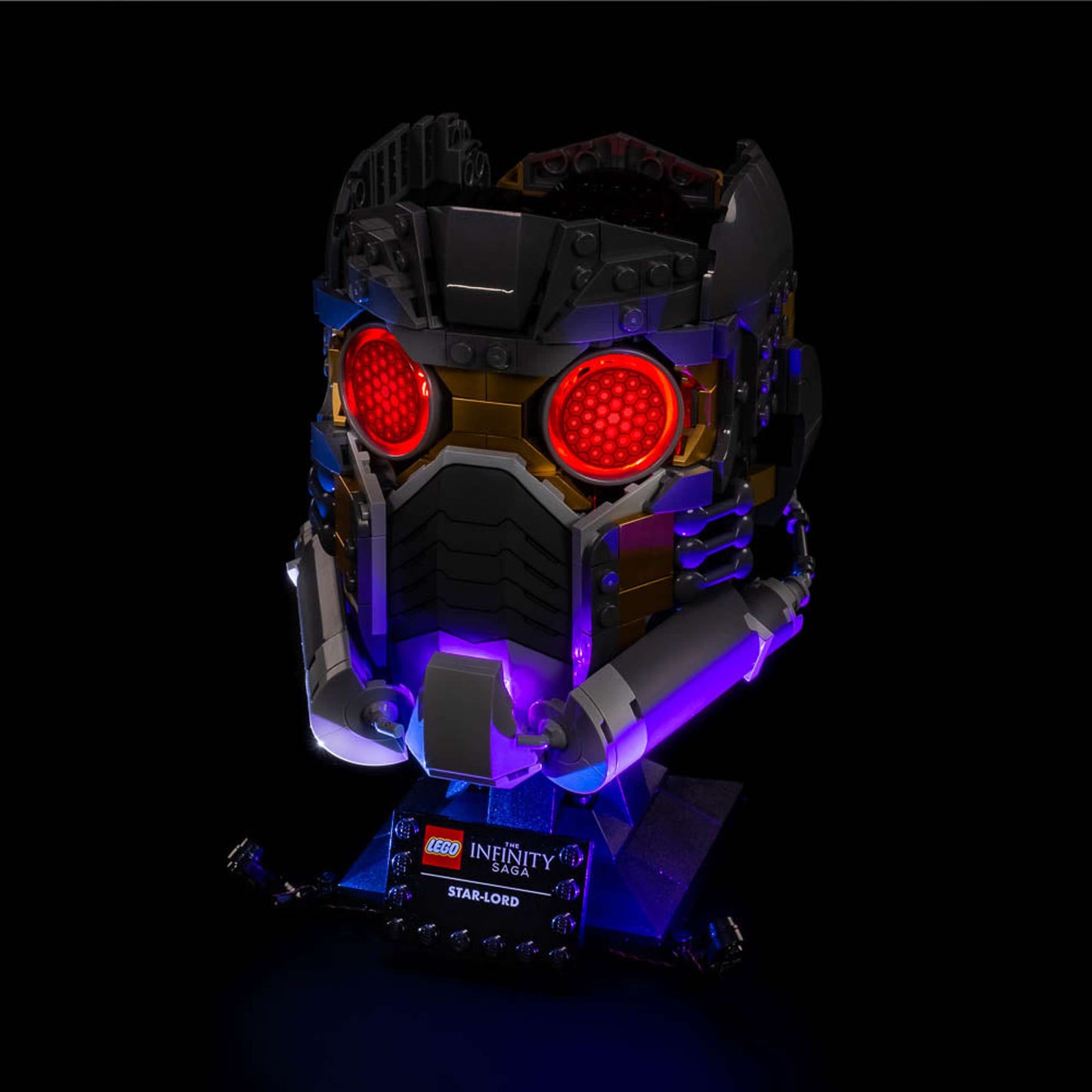 1.0 Light Kit for LEGO Marvel Star-Lord's Helmet #76251