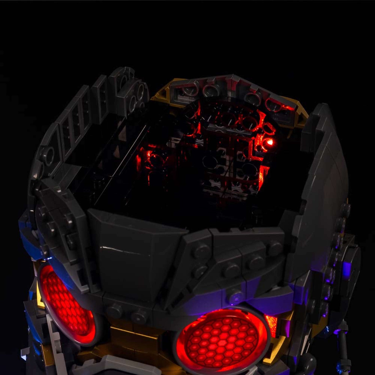 1.0 Light Kit for LEGO Marvel Star-Lord's Helmet #76251