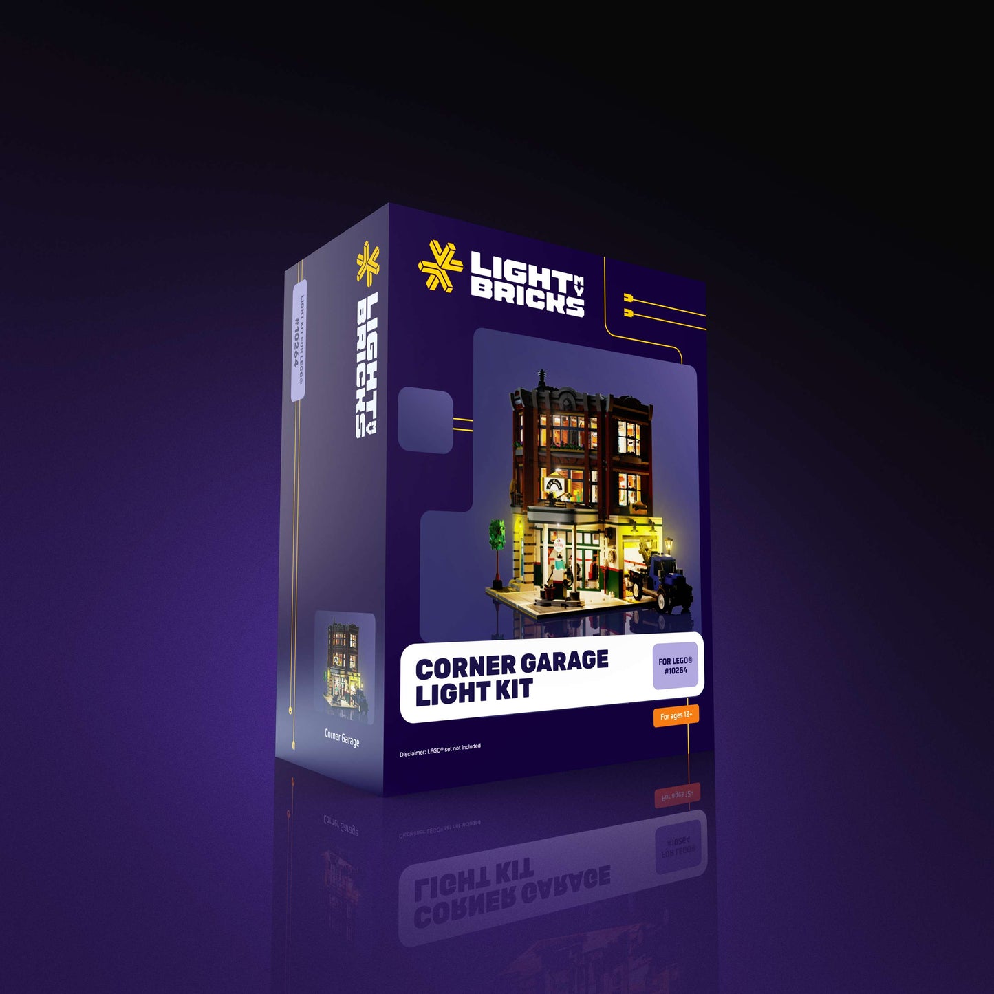 Light Kit for LEGO® Corner Garage #10264