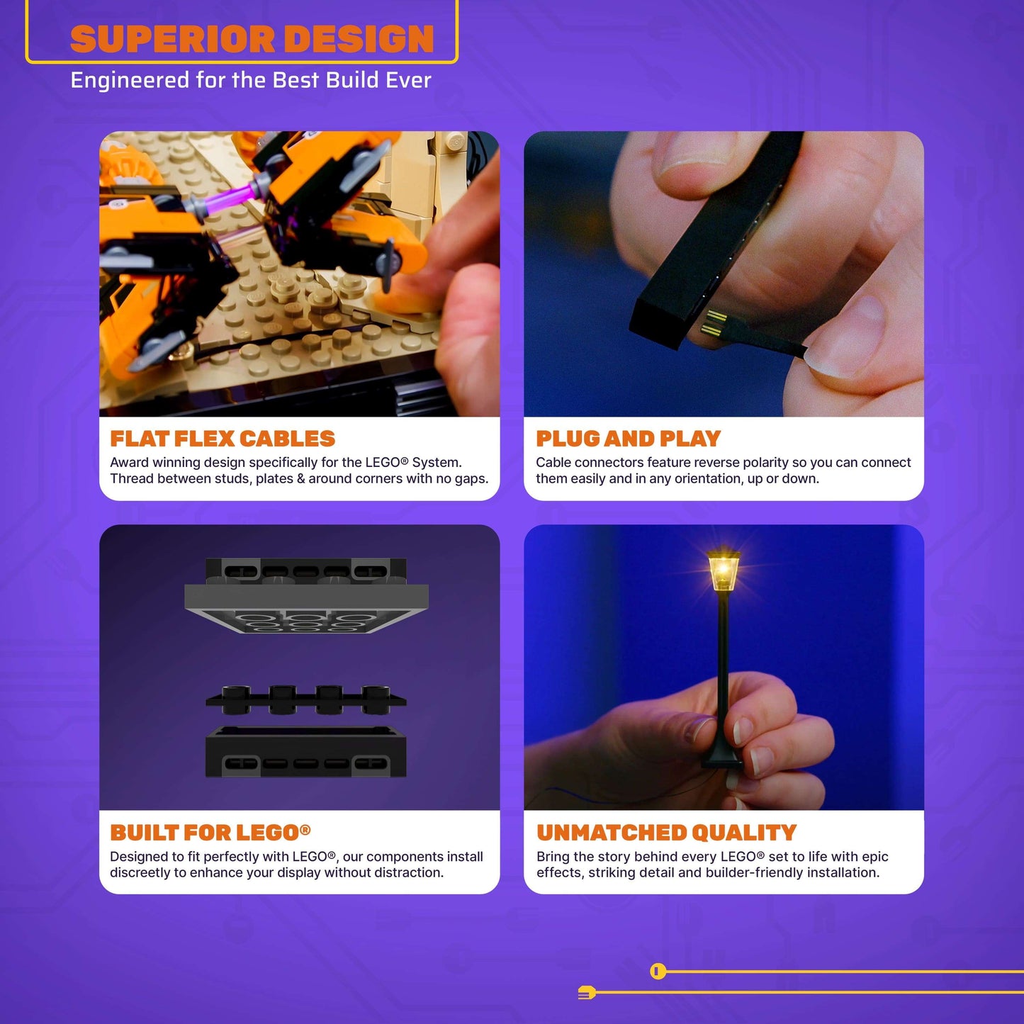 Light Kit for LEGO® Home Alone #21330