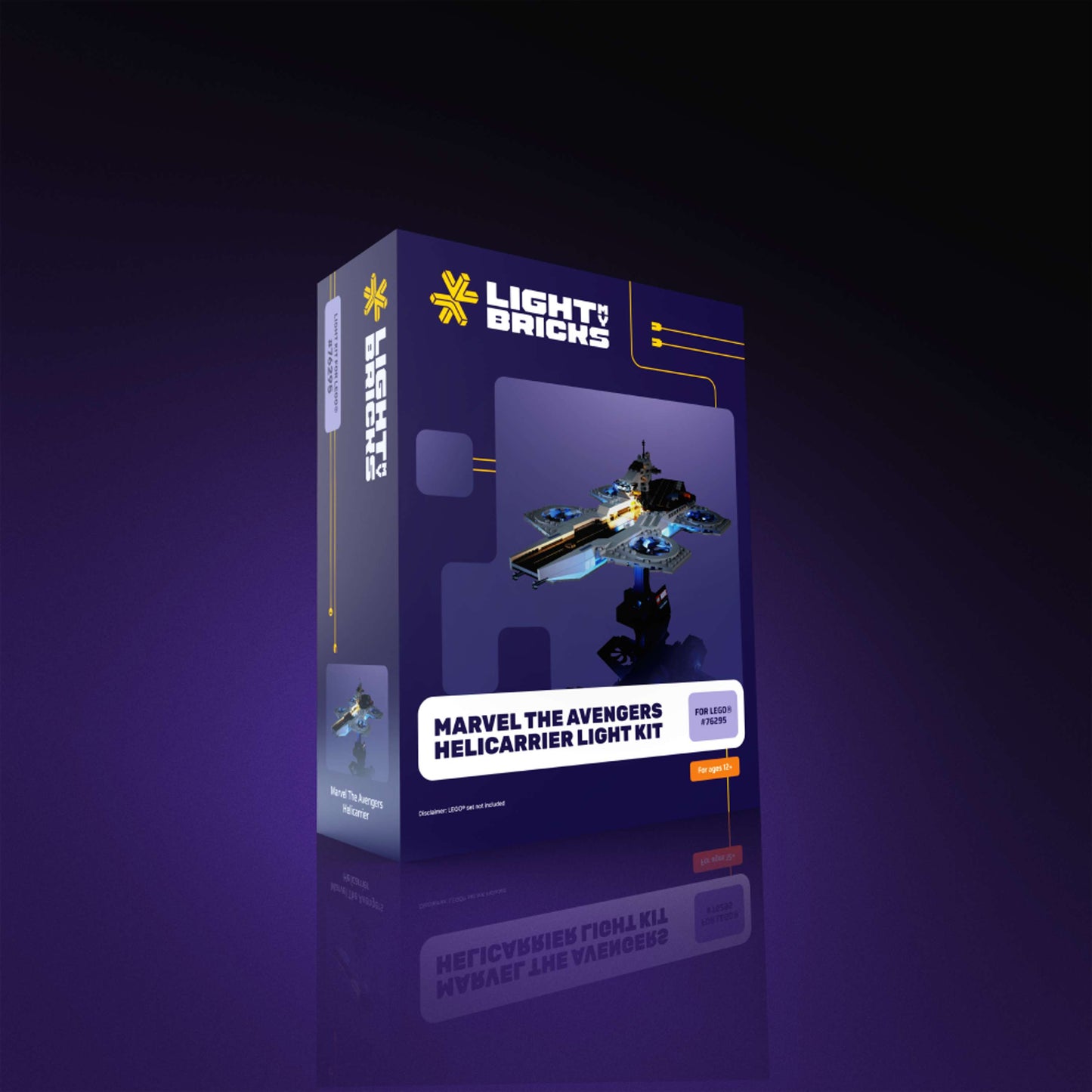 Light Kit for LEGO® Marvel The Avengers Helicarrier #76295