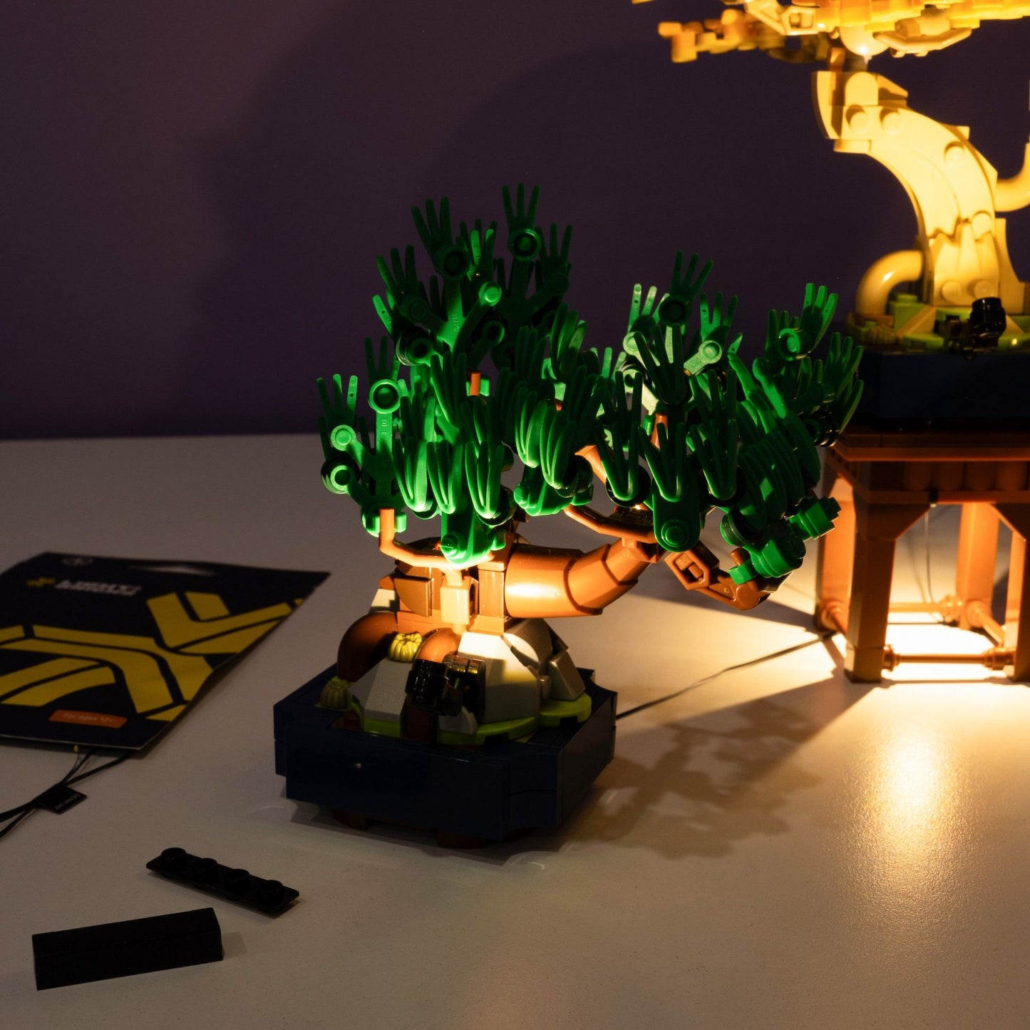 LEGO® Botanicals Mini Bonsai Trees #10373 DIY Light Bundle