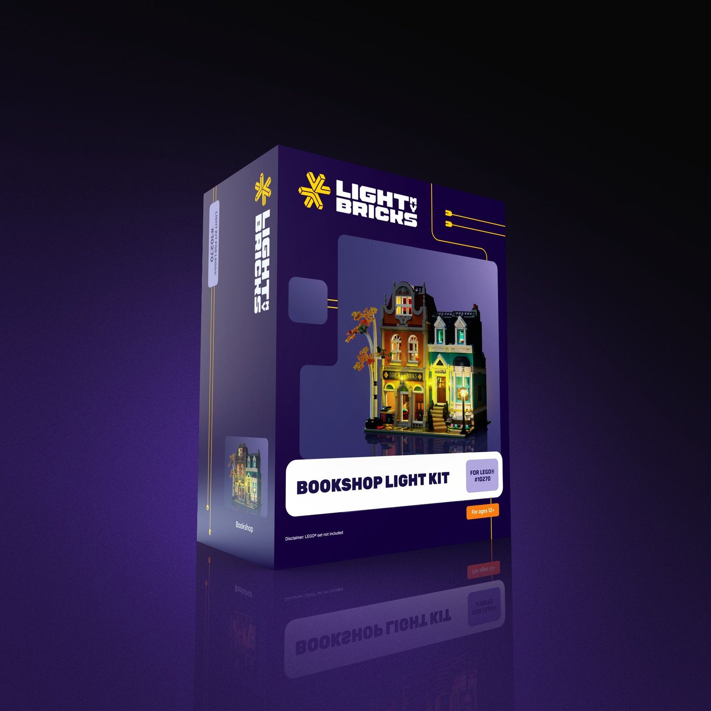 Light Kit for LEGO® Bookshop #10270