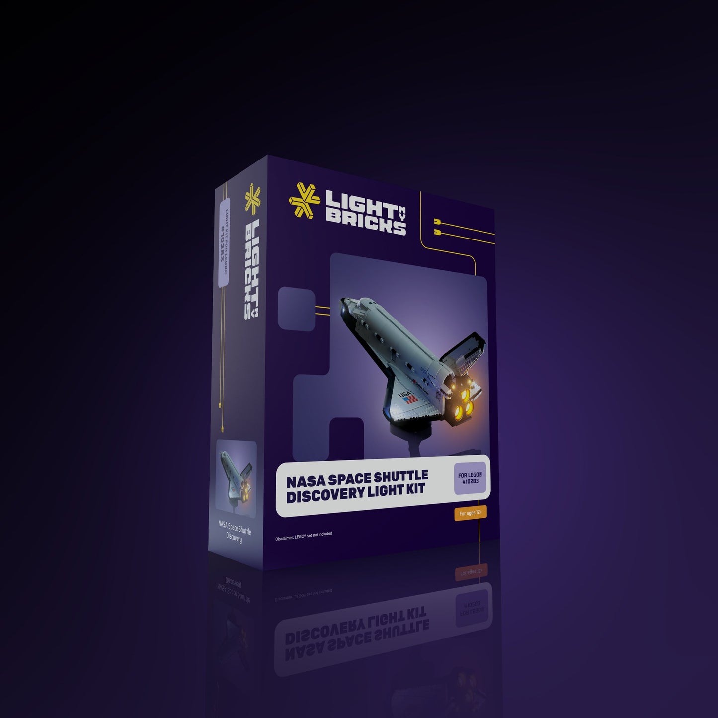 Light Kit for LEGO® NASA Space Shuttle Discovery #10283