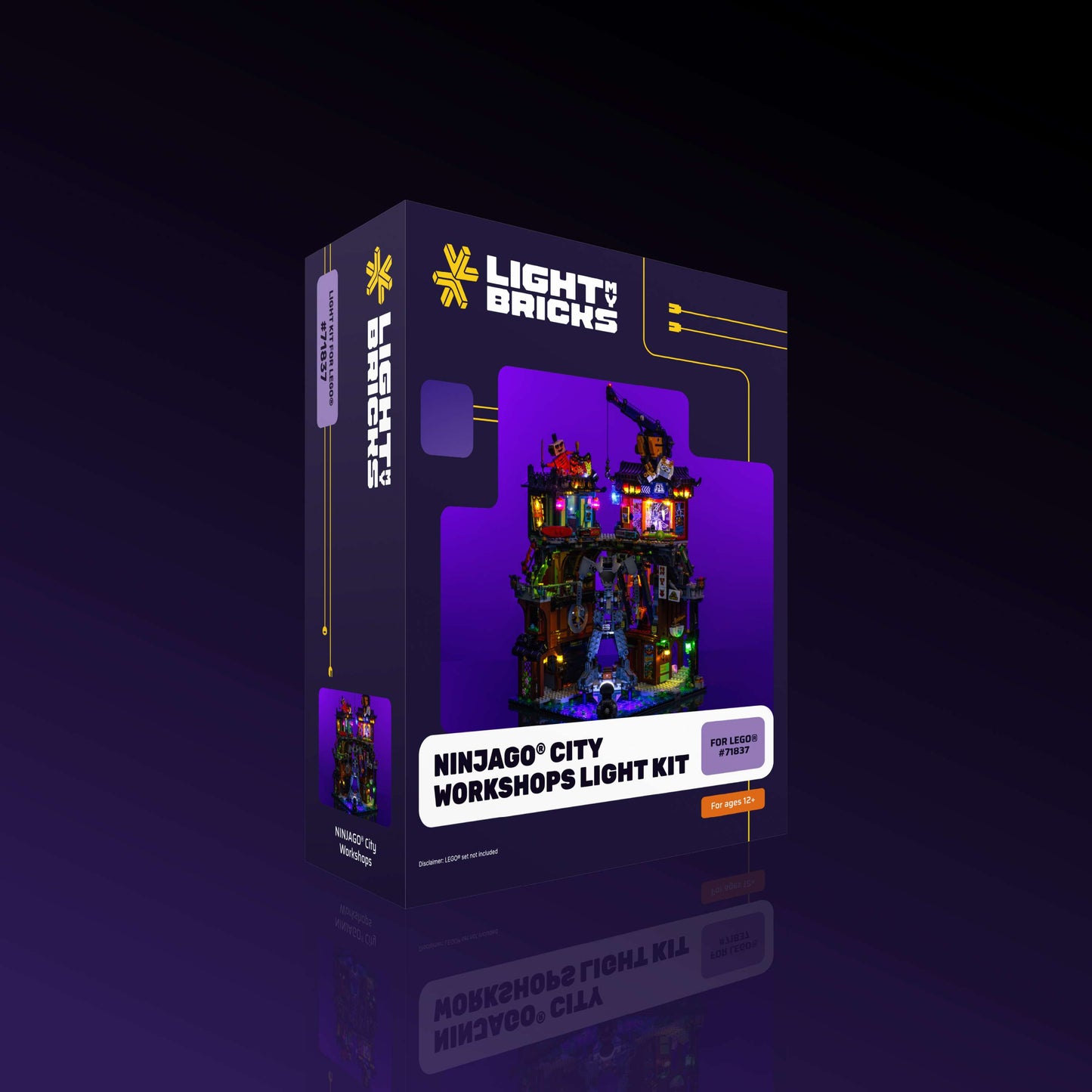 Light Kit for LEGO® NINJAGO City Workshops #71837