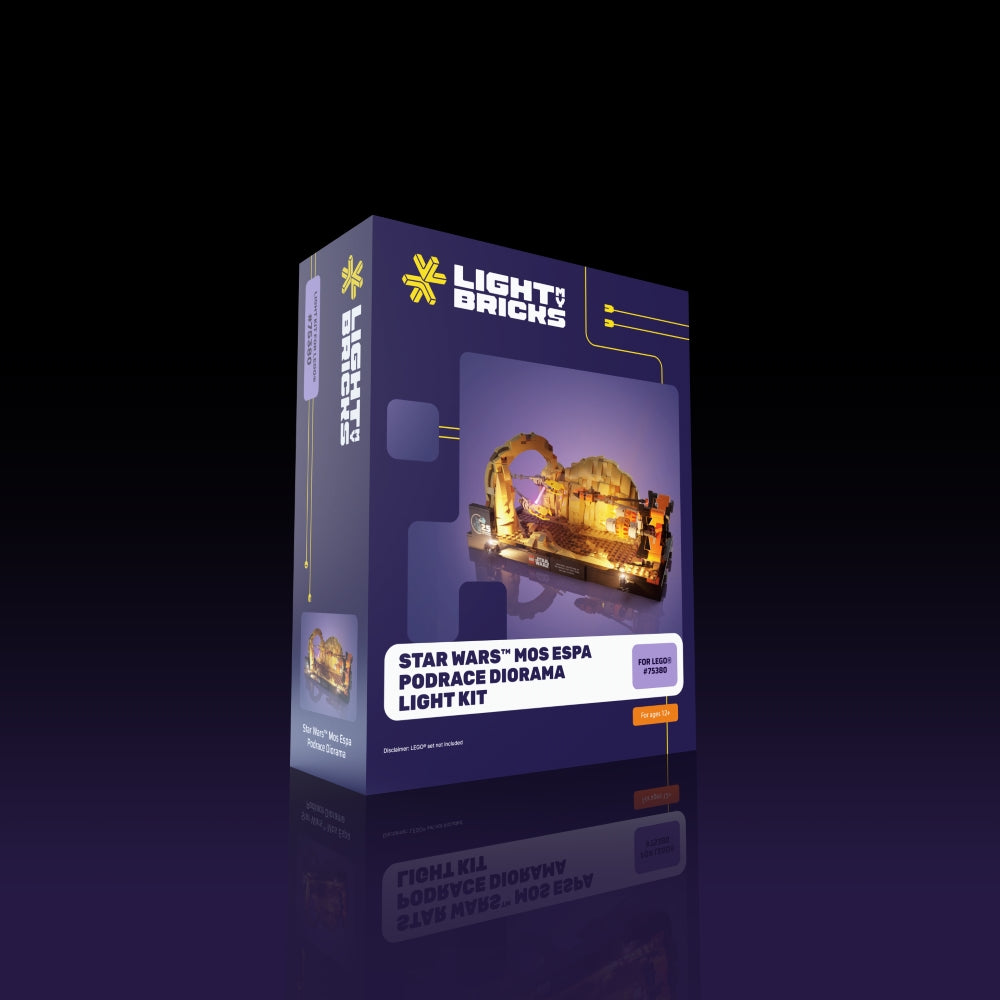 Light Kit for LEGO® Star Wars Mos Espa Podrace Diorama #75380