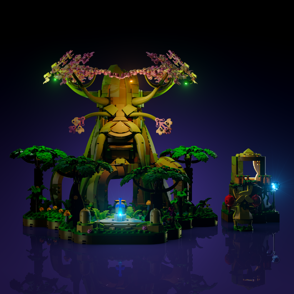 LMB 2.0 Light Kit for LEGO® The Legend of Zelda Great Deku Tree 2-in-1 #77092