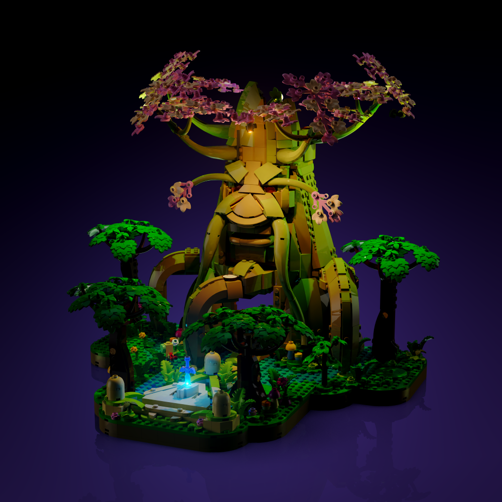 LMB 2.0 Light Kit for LEGO® The Legend of Zelda Great Deku Tree 2-in-1 #77092