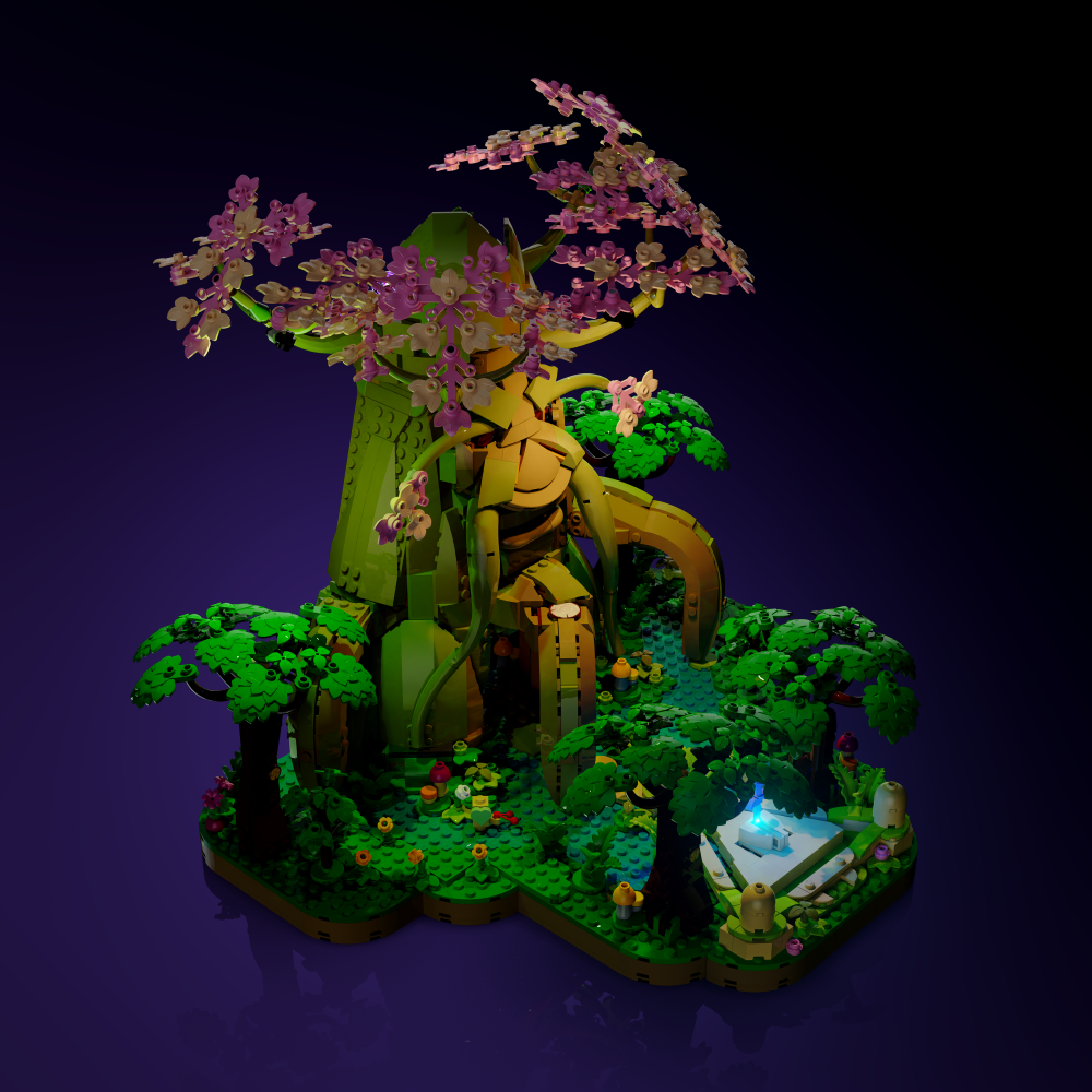 LMB 2.0 Light Kit for LEGO® The Legend of Zelda Great Deku Tree 2-in-1 #77092