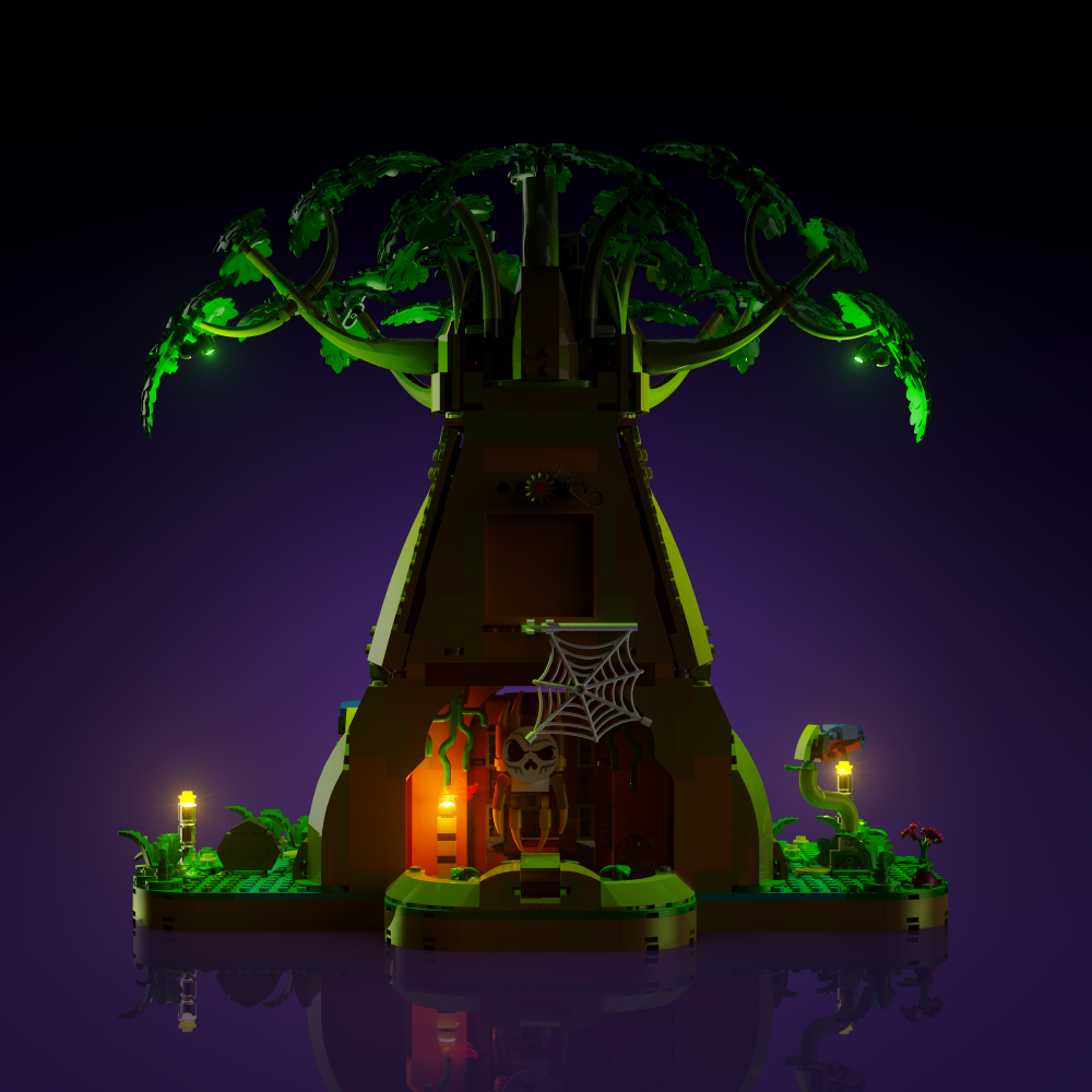 LMB 2.0 Light Kit for LEGO® The Legend of Zelda Great Deku Tree 2-in-1 #77092
