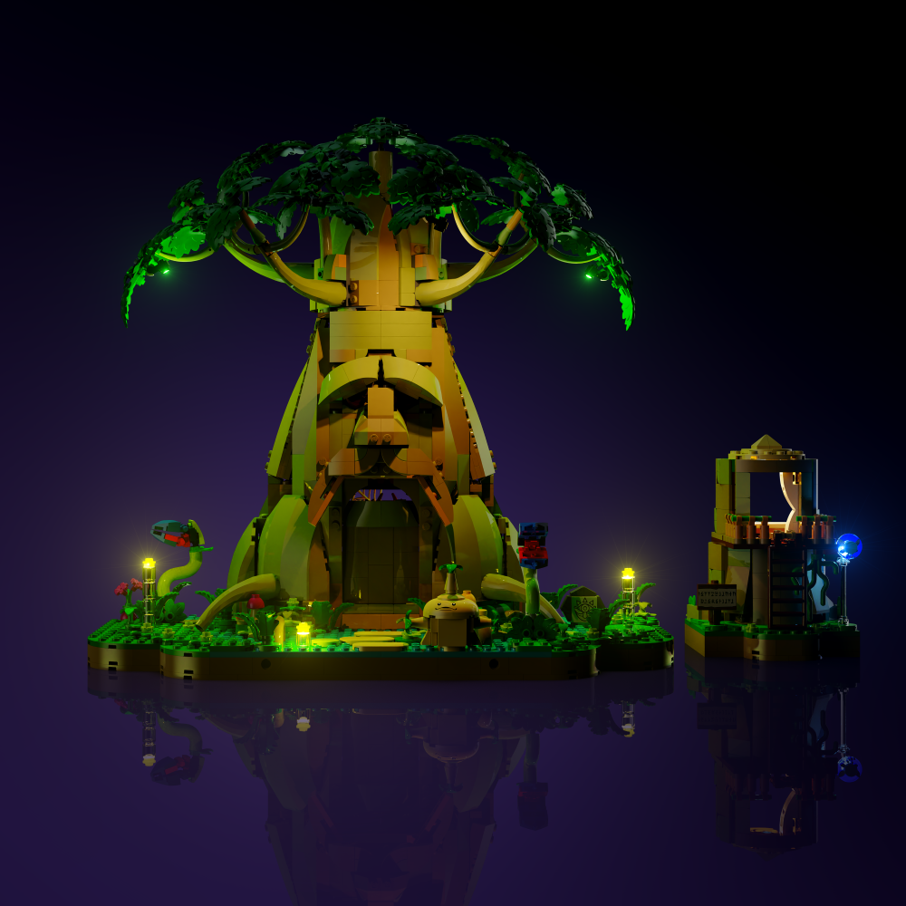 LMB 2.0 Light Kit for LEGO® The Legend of Zelda Great Deku Tree 2-in-1 #77092