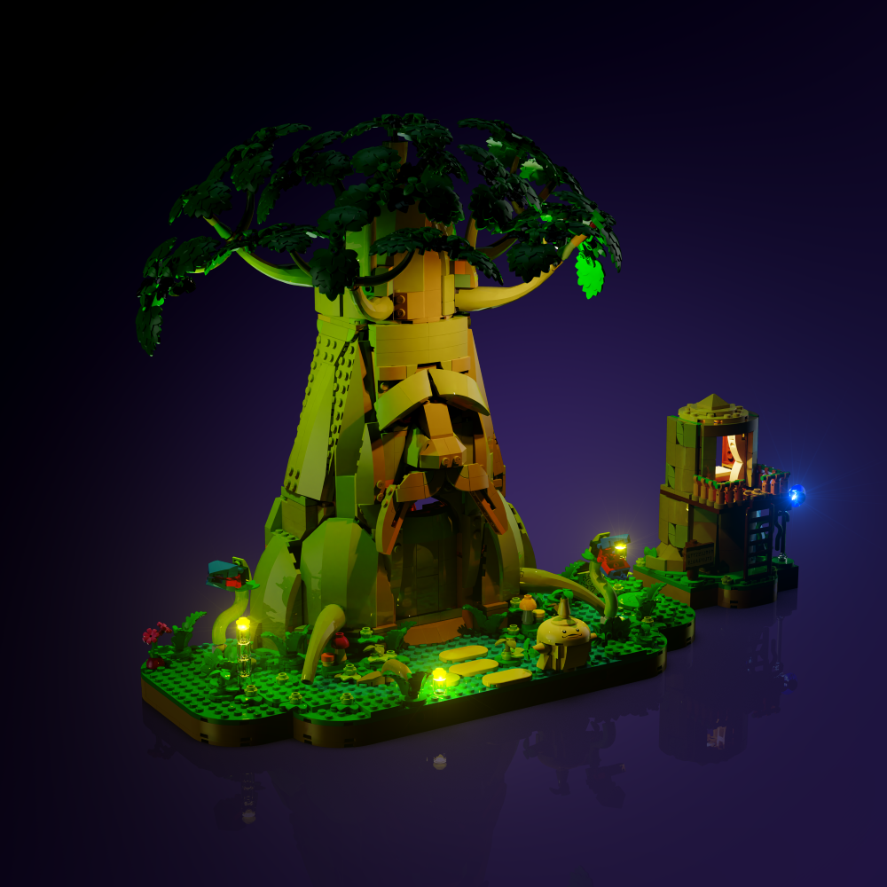 LMB 2.0 Light Kit for LEGO® The Legend of Zelda Great Deku Tree 2-in-1 #77092
