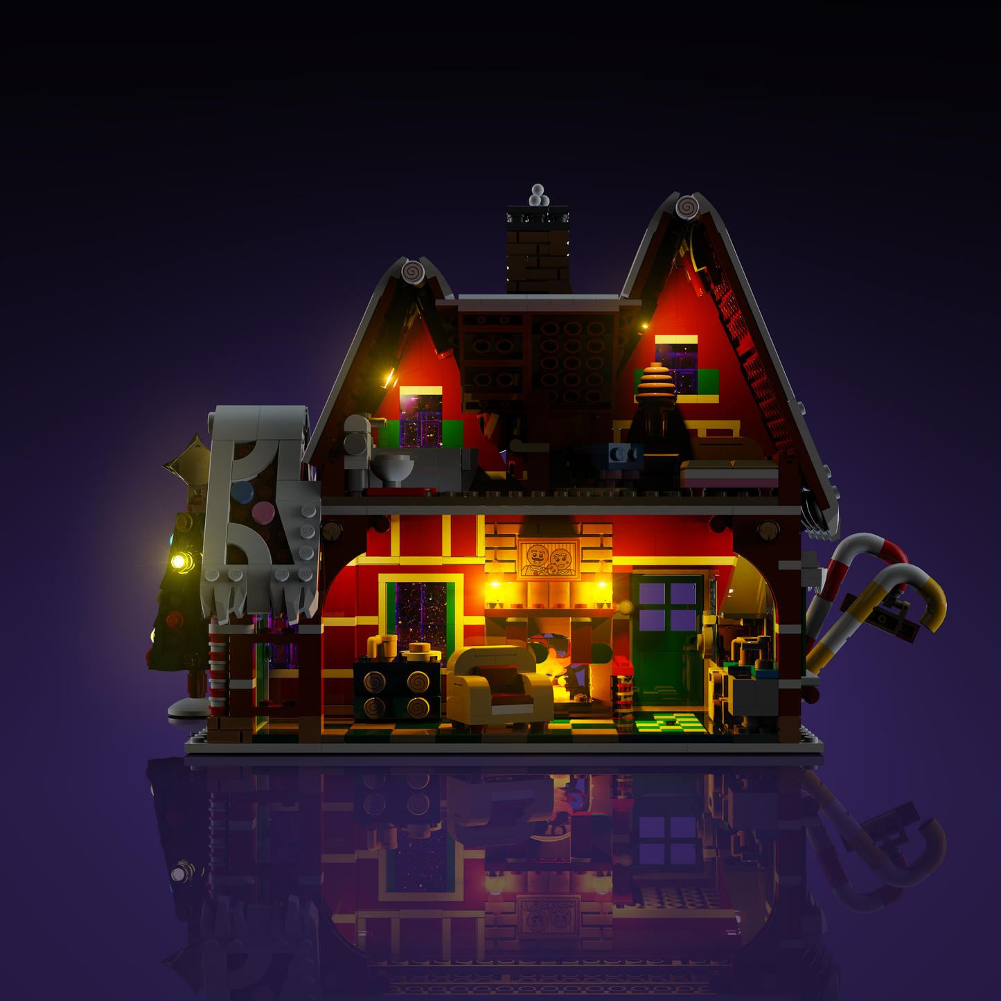 Light Kit for LEGO® Gingerbread House #10267
