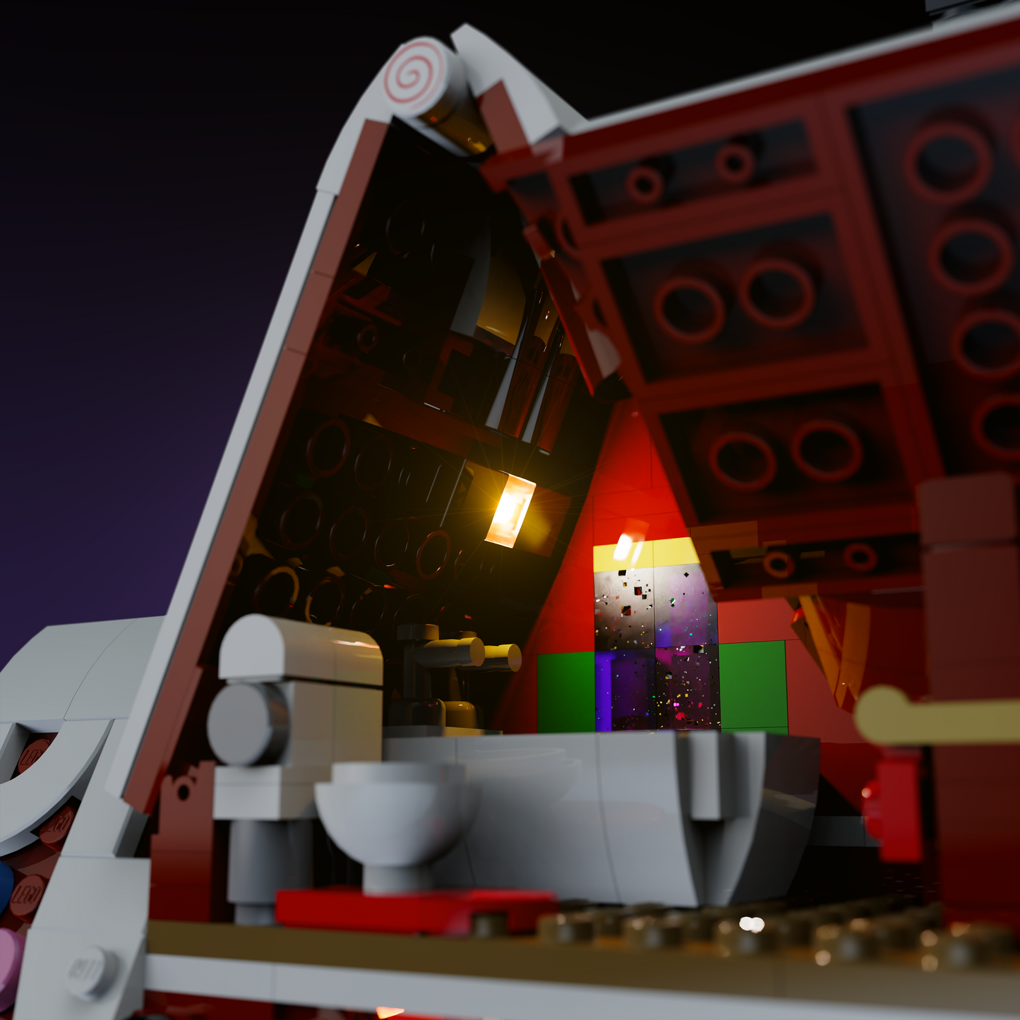 Light Kit for LEGO® Gingerbread House #10267