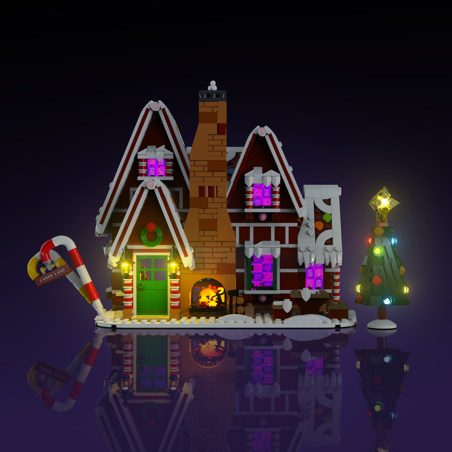 Light Kit for LEGO® Gingerbread House #10267