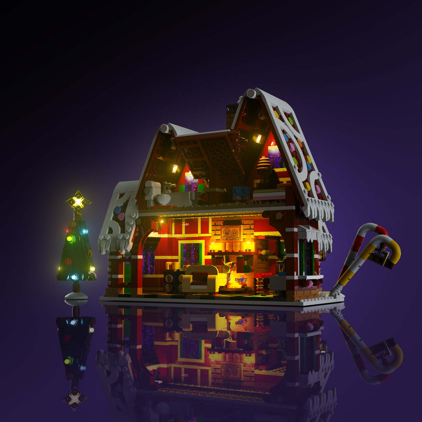 Light Kit for LEGO® Gingerbread House #10267