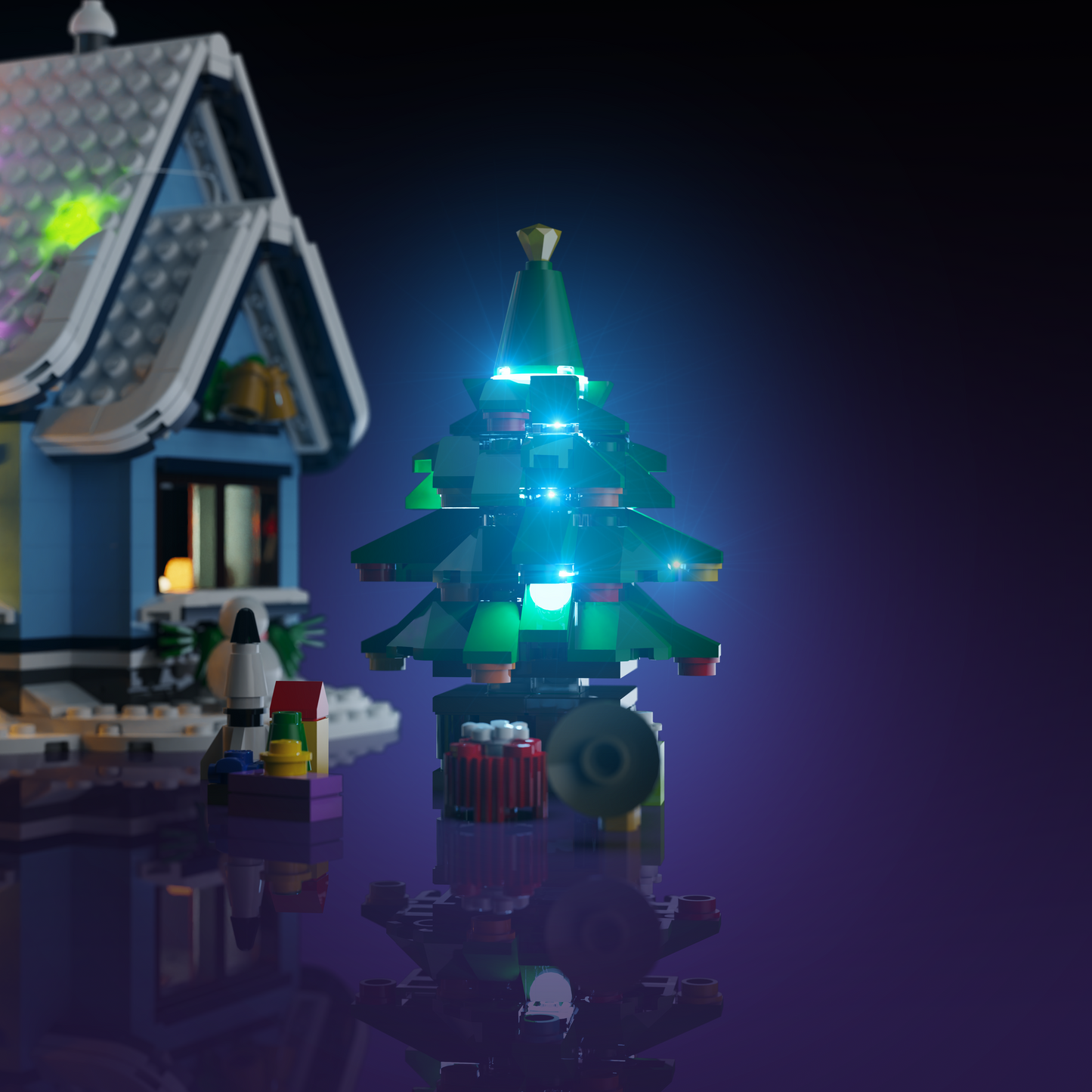 Light Kit for LEGO® Santa's Visit #10293