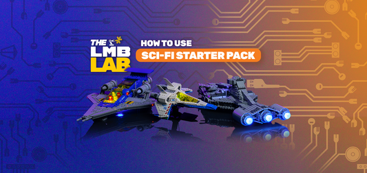 Illuminating Your LEGO® Build with the Light My Bricks™ Sci-fi Starter Pack