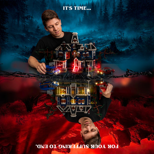 Stranger Things Creel House LEGO Display Lighting