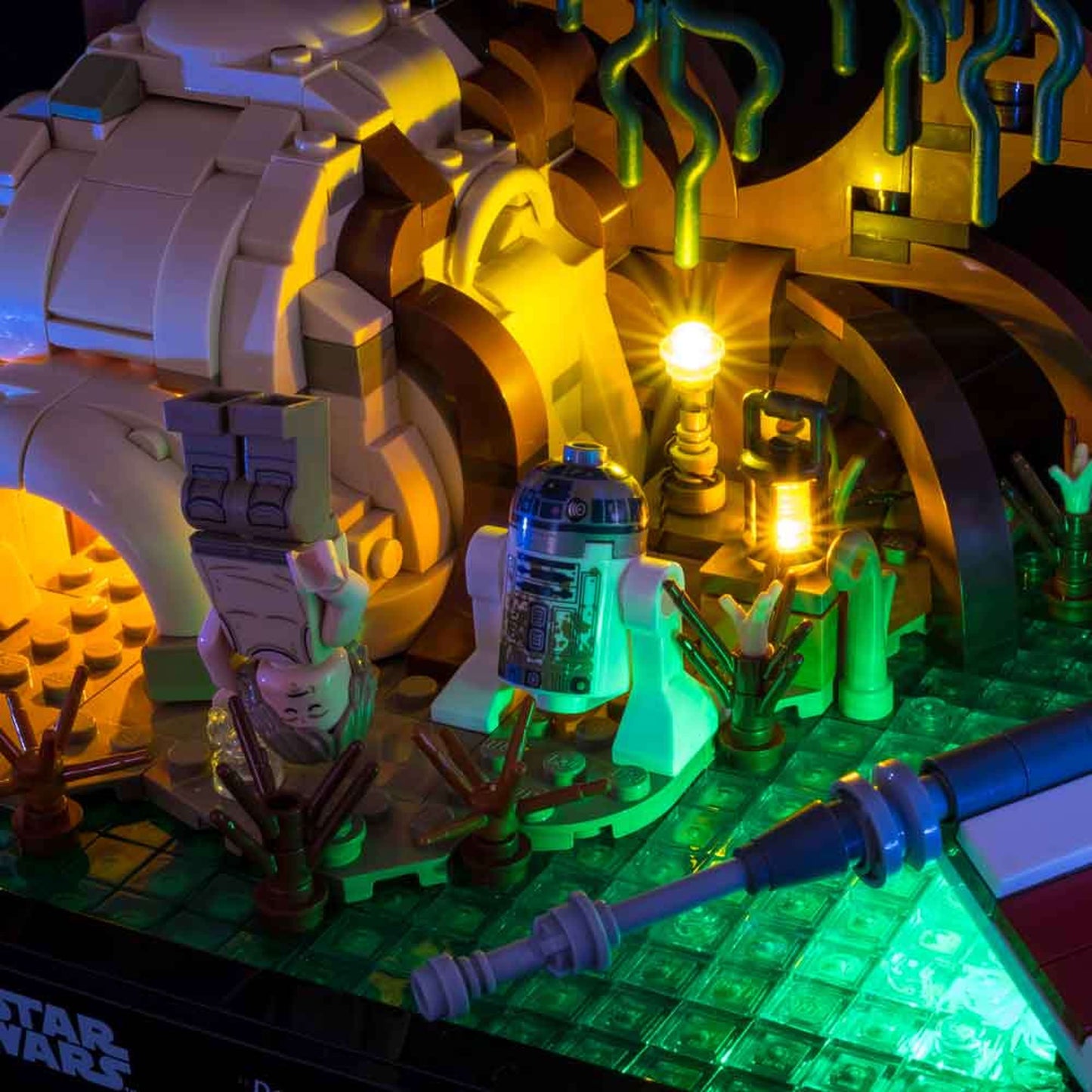 1.0 Light Kit for LEGO Dagobah Jedi Training Diorama #75330
