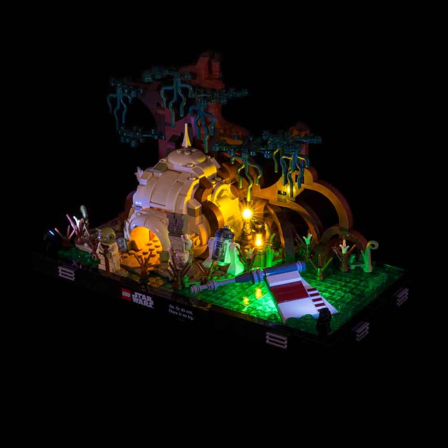 1.0 Light Kit for LEGO Dagobah Jedi Training Diorama #75330