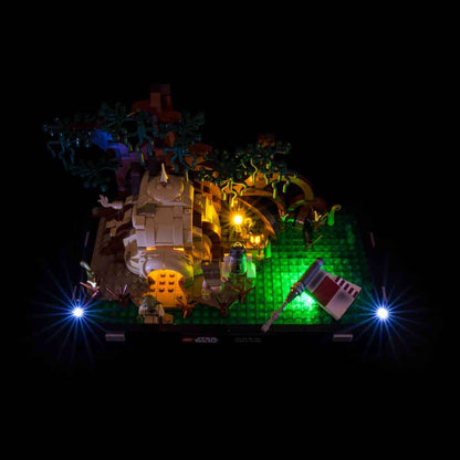 1.0 Light Kit for LEGO Dagobah Jedi Training Diorama #75330