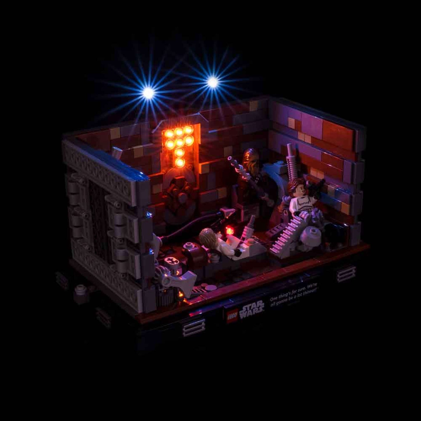 1.0 Light Kit for LEGO Death Star Trash Compactor Diorama #75339