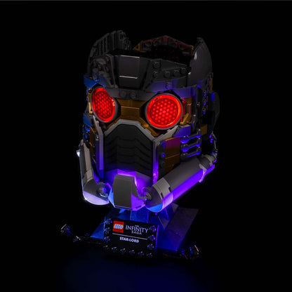 1.0 Light Kit for LEGO Marvel Star-Lord's Helmet #76251