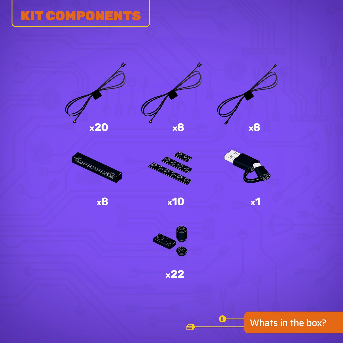 Light Kit for LEGO® Adventure in Transylvania #910049