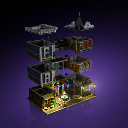 Light Kit for LEGO® Assembly Square #10255