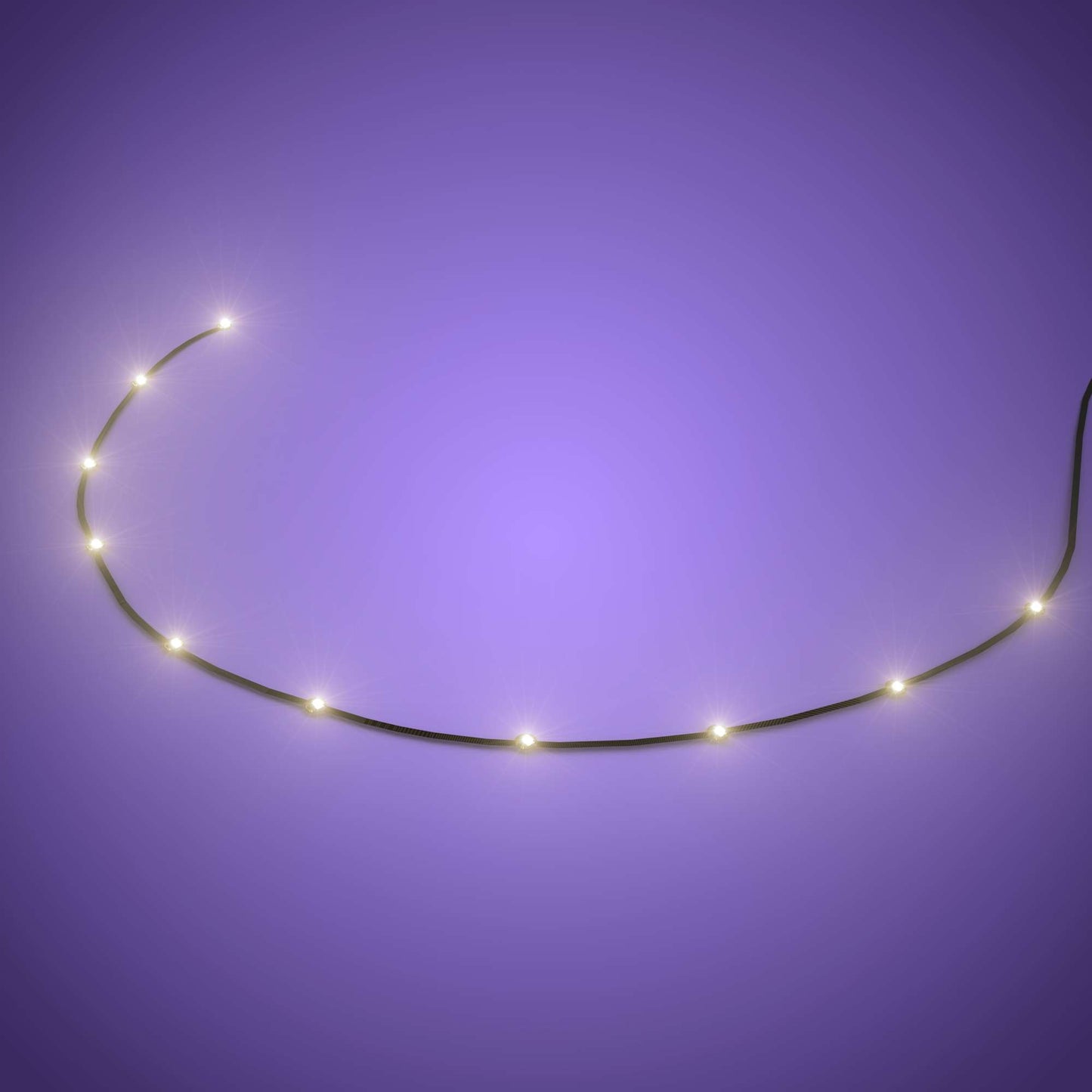 Astro Light String 10 LEDs - Warm White 30cm (2 Pack)
