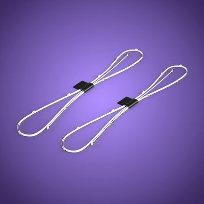 Astro Light String 10 LEDs (White) - Multi Colour 30cm (2 Pack)