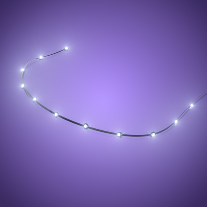 Astro Light String 11 LEDs - Light Blue 30cm
