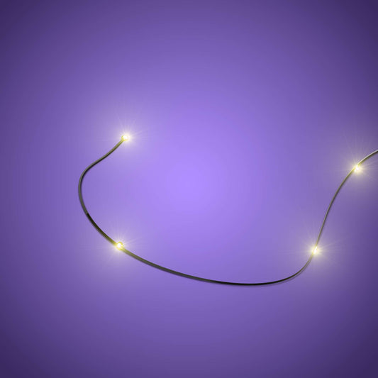 Astro Light String Rotating Sequence Effect 4 LEDs - Warm White 15cm