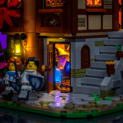 Light Kit for LEGO® Bricklink Alchemist's Shop #910062