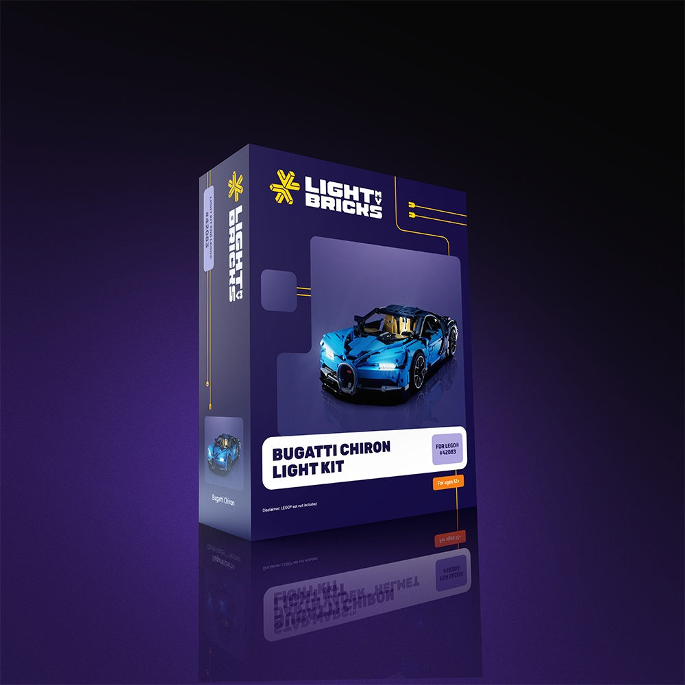 LMB 2.0 Light Kit for LEGO Bugatti Chiron #42083 – CA