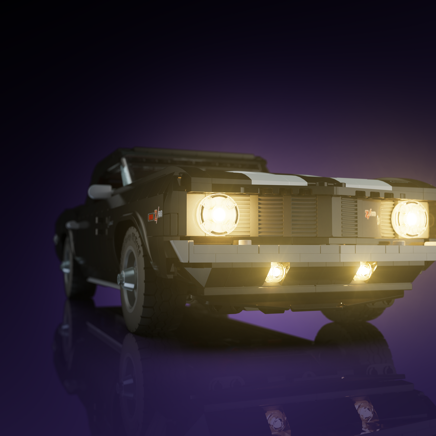 Light Kit for LEGO® Chevrolet Camaro Z28 #10304