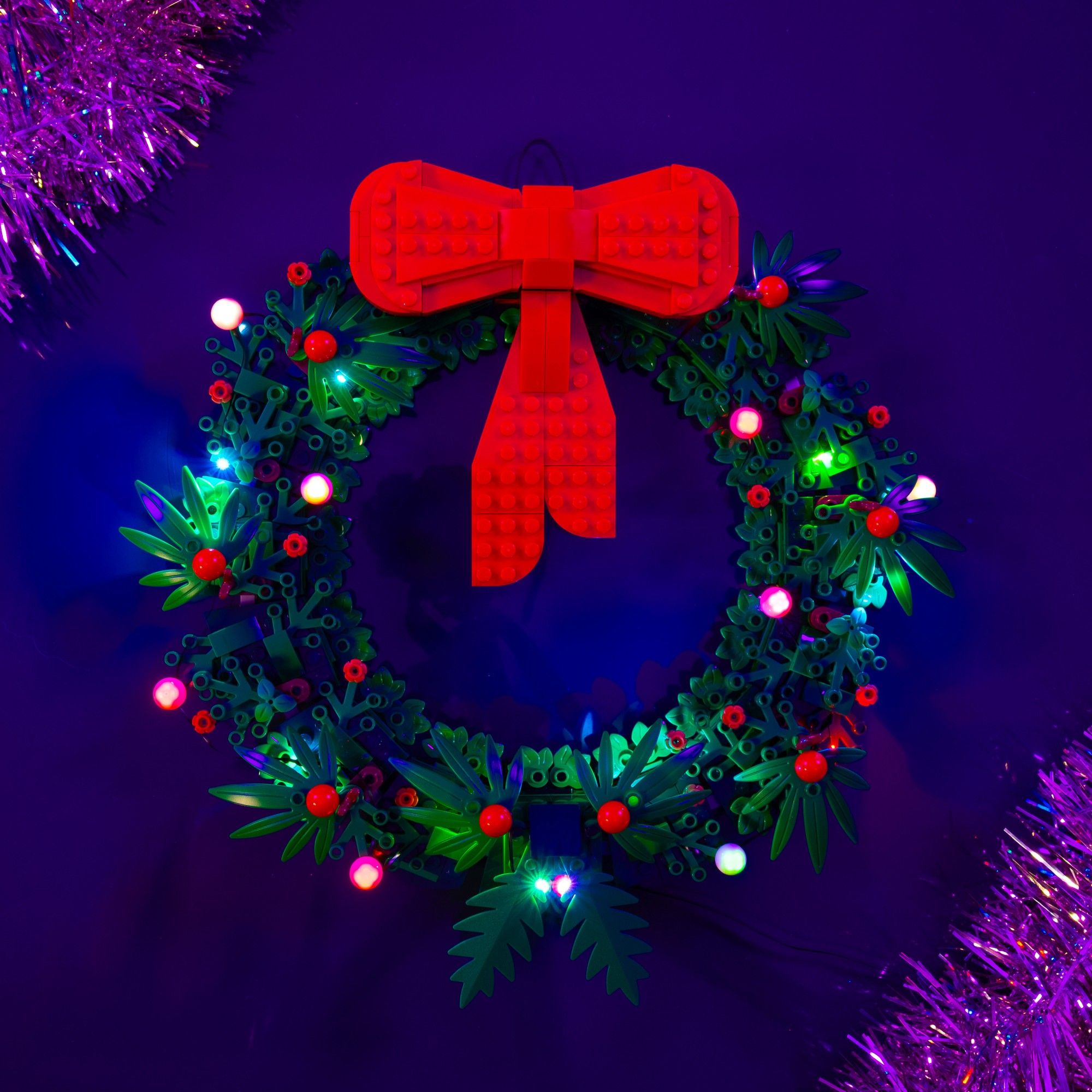 LEGO® Christmas Wreath 2-in-1 #40426 DIY Light Bundle – CA