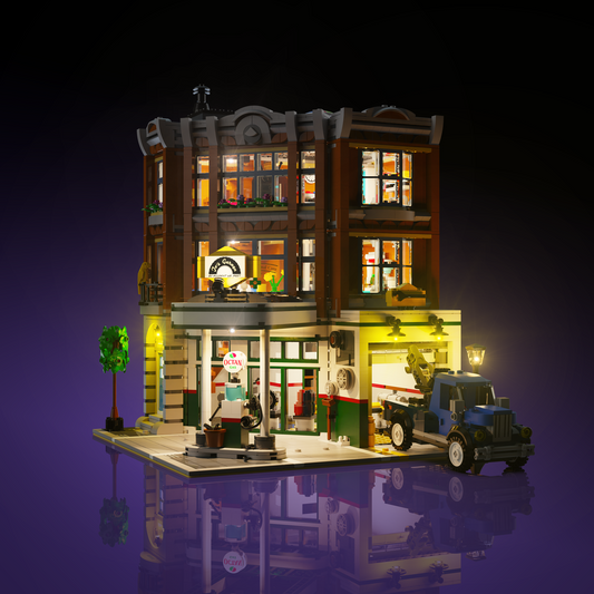 Light Kit for LEGO® Corner Garage #10264