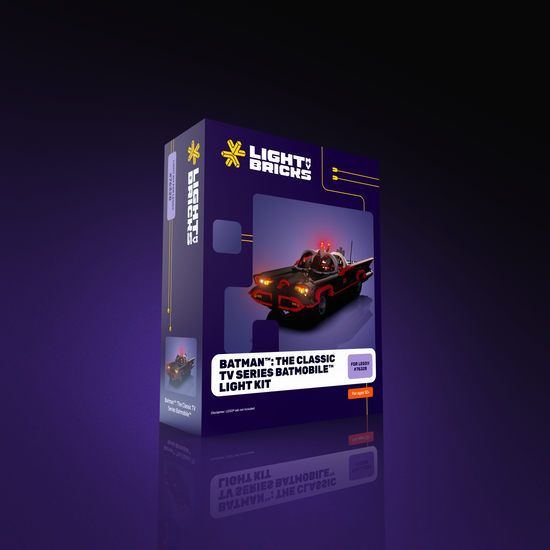 LMB 2.0 Light Kit for LEGO DC Batman The Classic TV Series Batmobile 76328