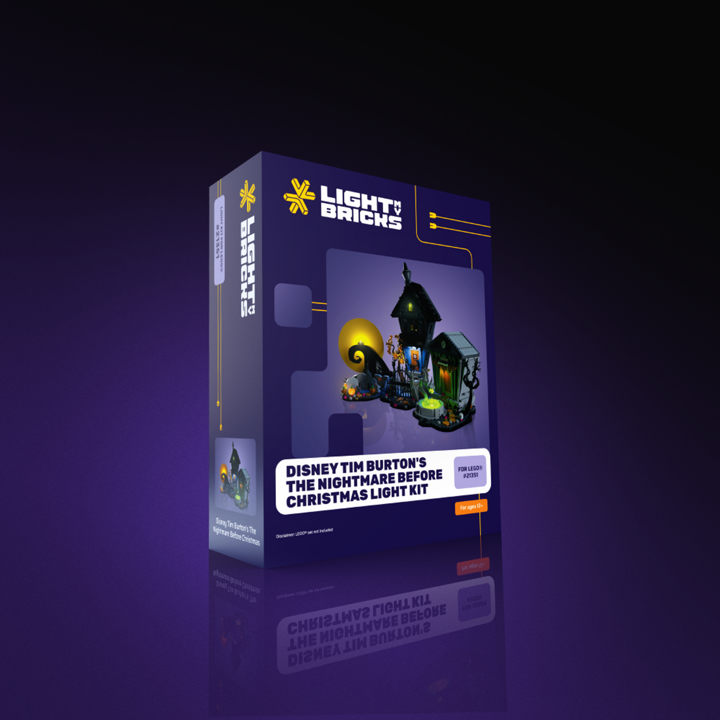 Light Kit for LEGO® Disney Tim Burton's The Nightmare Before Christmas #21351